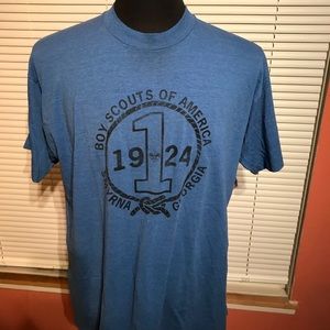 Single Stitch Boy Scouts TShirt Size XL